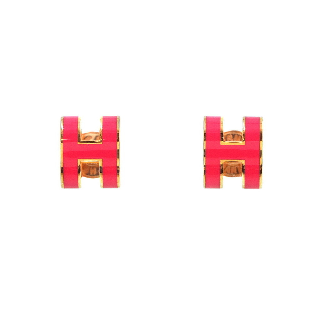 HERMES Pink Earrings